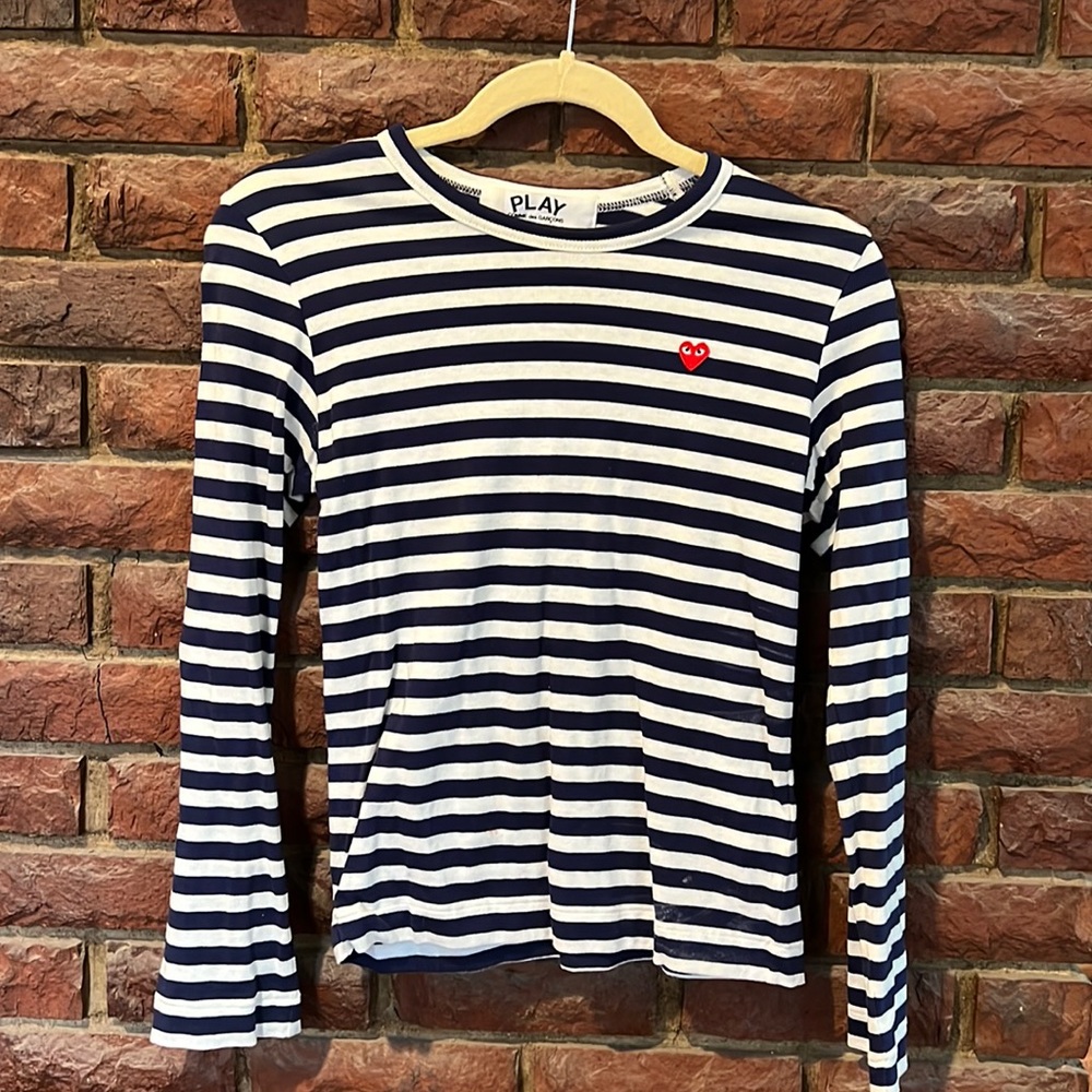 Play Commes des Garcons Long Sleeve Top